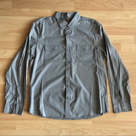 All-Son Other - All-Son Brand Long Sleeve with Roll-up Sleeves